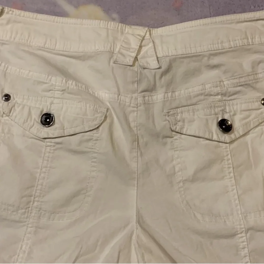Y2K Cargo Drawstring Capris - Picture 4 of 8